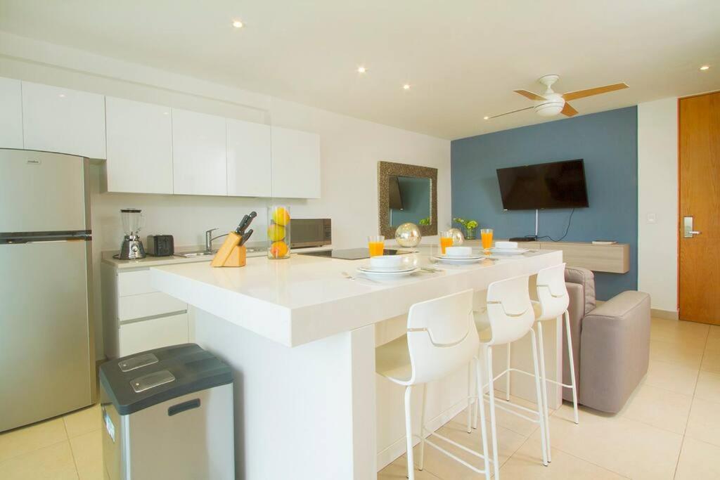 Glamorous 2 Bedroom Apartment / Up To 6 Ppl Playa del Carmen Dış mekan fotoğraf